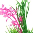 thumbnail image 7 of Unique Bargains 1pcs Fish Tank Aquarium Decorations Plants Pink 5.12" Plastic Plants for Aquarium Decor, 7 of 7