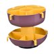 thumbnail image 3 of Cesta giratoria multifuncional Rejilla Bandeja para verduras Cesta de drenaje de cocina Accesorios para calientes Cesta de drenaje giratoria par rojo y amarillo Macarena Cesta de drenaje de cocina, 3 of 8