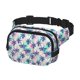 thumbnail image 2 of Fotbe Palm Leaves Cangurera Cuadrada con Estampado de Doble Capa, Bolsa de Cintura Ajustable Mini para Hombres y Mujeres, 2 of 9