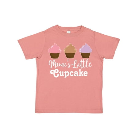 

Inktastic Mimi Little Cupcake Grandchild Girls Gift Toddler Toddler Girl T-Shirt