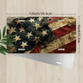thumbnail image 2 of Worn out American Flag Front License Plate, Metal License Plate, Funny Standard Plates Personalized Novelty Decorative For Men/Women/Boys/Girls Car 6×12 Inch, 2 of 6