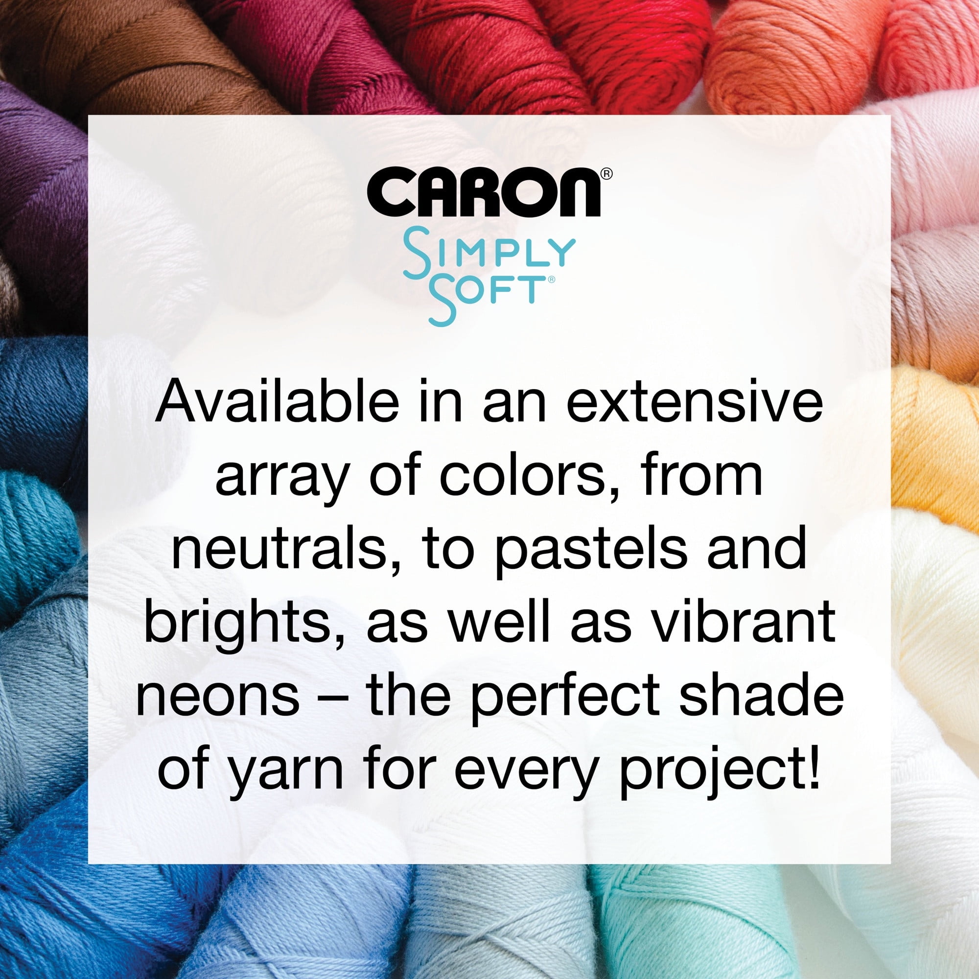 Caron® Simply Soft® Yarn, Acrylic #4 Medium, 6oz/170g, 315 Yards