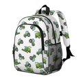 thumbnail image 2 of Tractor and Harvesters White Pattern Backpack for School, Cute School Bag with Adjustable Shoulder Straps and Padded Back, 15"x11.42"x5.5", 2 of 5