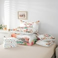 thumbnail image 4 of YST Cute Pig Bedding Comforter Set, 7-Piece, Spring Floral, King, Colorful Flower Blossoms, 4 of 4