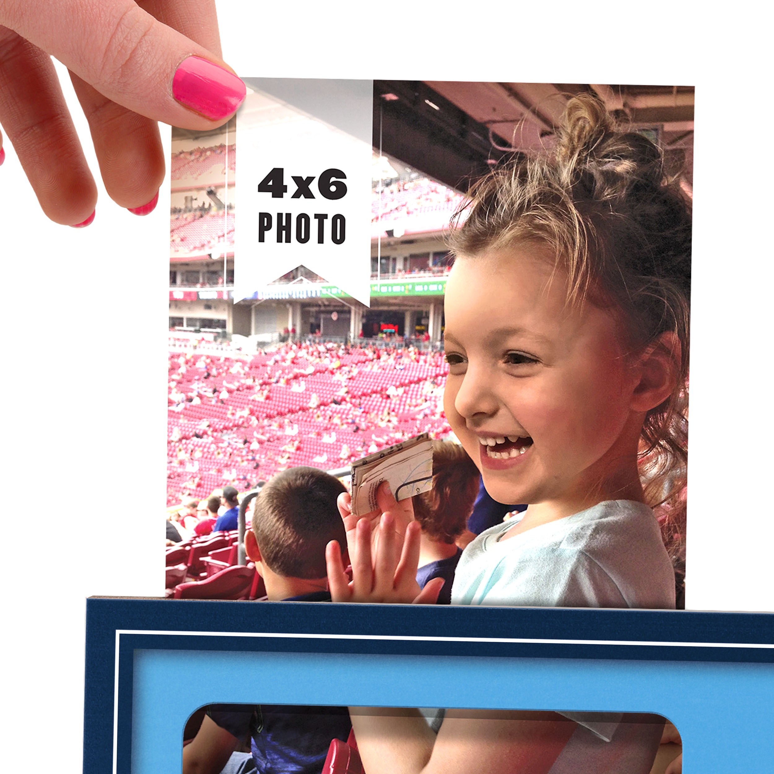 Tampa Bay Rays 3D Logo Picture Frame