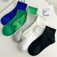 thumbnail image 4 of TELOLY 6Pairs Mens Ankle Socks9-13Mens Ankle Socks Size 9-11 Men's Socks ,White, 4 of 4
