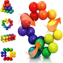 Sensory Toys for Kids Toddler Girls, Quiet Fidget Toys Autism Educational Figette Ball Autistic ADHD Quiet Cool Desk Toys, Christmas gift for Adults Kids