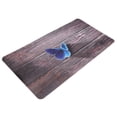 thumbnail image 2 of Alfombrilla de ratón de piel sintética con diseño de mariposas, fácil de limpiar, gruesa, resistente al desgaste, para juegos, para oficina y hogar, 400 x 800 x 2 mm, 2 of 5
