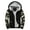 H-Army Green, variant on Jakets for Men Hooded Fleece Pullover Warm Winter Fuzzy Sherpa Lined Camouflage Jackets Coat