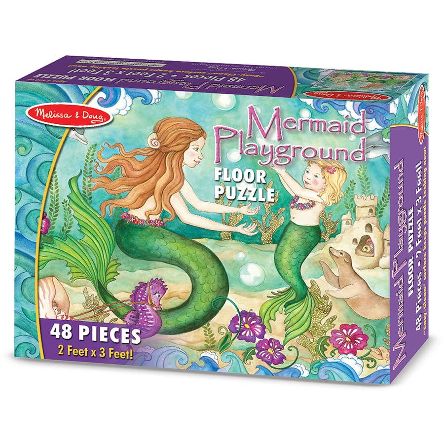 melissa and doug mermaid puzzle