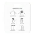 thumbnail image 5 of Shirt Fold Board 10 × 12 Inches Durable Clothes Folding Boards Plastic Laundry Folder Home Storage Tool Fast Folder Annular Hole Design Organizer for Travel Home Use ,1 Pc,Purple, 5 of 6