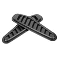 thumbnail image 3 of Cubierta decorativa de ventilación lateral para capó de entrada de flujo de aire de coche, Universal, color negro, 3 of 8