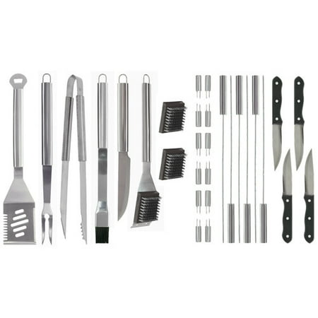 - Mr. Bar-B-Q 30-Piece Stainless Steel BBQ Tool Set