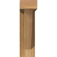 thumbnail image 2 of Ekena Millwork 4"W x 14"D x 14"H Traditional Block Rough Sawn Bracket w/ Offset Brace, Western Red Cedar, 2 of 25