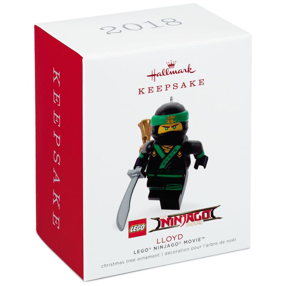 Hallmark Keepsake Christmas Ornament 2018 Year Dated, Lego Ninjago