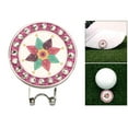 thumbnail image 3 of facefd Zinc Alloy Golf Ball Markers Training Aids Hat Clip Anti-rust Putt Sign E, 3 of 5