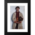 thumbnail image 2 of Aleksander Gierymski 13x18 Black Modern Framed Museum Art Print Titled - Peasant from Bronowice (1895), 2 of 5