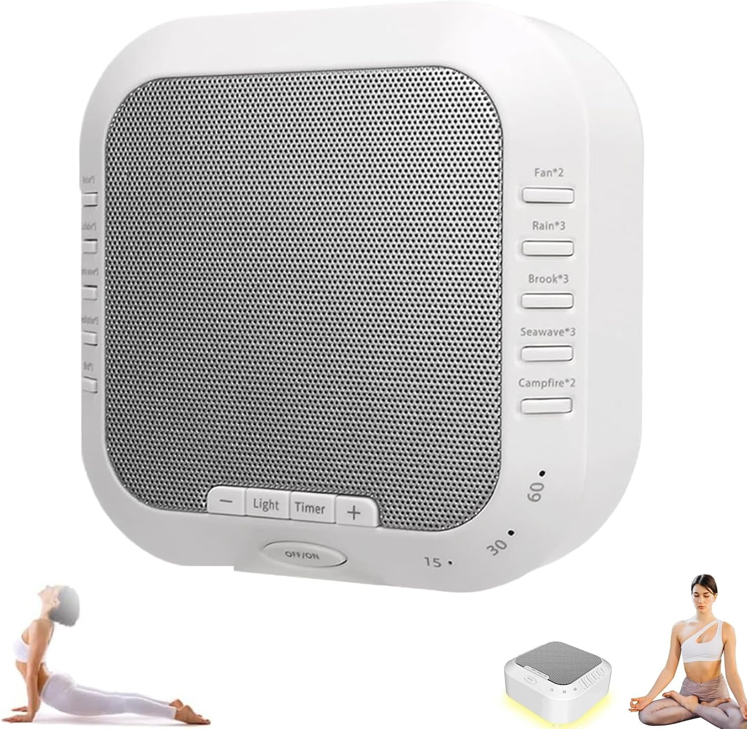 iHome Zenergy Meditative Light and Sound Therapy Candle - Walmart.com