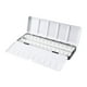 thumbnail image 1 of Paleta de acuarela Caja de hierro Vacía Paleta ligera Plegable Caja de paleta para 26 medias sartenes, 1 of 9