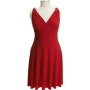 Women's Plus Jersey Glam Dress
