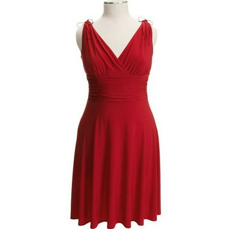 Women's Plus Jersey Glam Dress