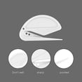 thumbnail image 3 of 3 Pieces Letter Opener, Efficient Plastic Envelope Opener Mail Opener with Sharp Edges Envelope Cutter(White), 3 of 5