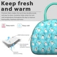 thumbnail image 3 of Reusable Bear Lnsulated Lunch Bag for Women & Men - Leakproof Water-Resistant Cooler Tote, Large Capacity for Work,Travel,Picnic,Beach & Office., 3 of 4