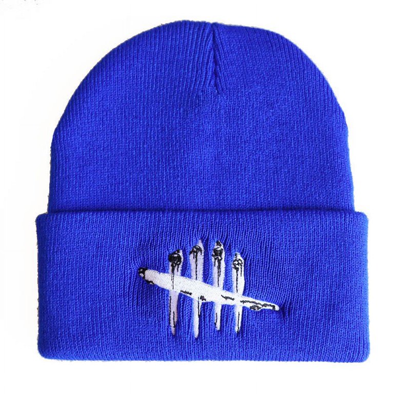 KEINXS Embroidery Knitted Hat Dead by Daylight Printed Thick  display picture 3