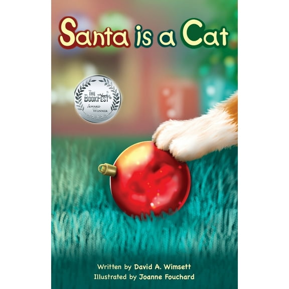 Santa is a Cat, (Paperback)