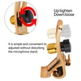 thumbnail image 3 of Drum Microphone Clamp, Adjustable 4 Pcs 5/8 Inch Thread Drum Microphone Holder  for Home Studio, 3 of 7