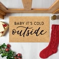 thumbnail image 1 of Texiao Clearance 1PCS Christmas Decoration Doormat Farmhouse Happy Doormat Christmas Doormat Slip Indoor Floor Mat Entrance Rug Holiday Mat Christmas Non Slip Visual Doorm, 1 of 3