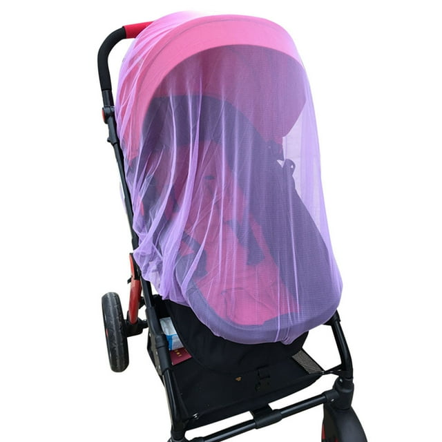 Baby Car Seat Mosquito Net Cover - Breathable Insect Netting Canopy for Stroller Crib, Newborn Travel Protection Mesh Curtain