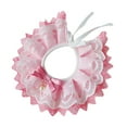 thumbnail image 3 of Collar para gatos, bufanda para gatos, atuendos, accesorios, disfraz, bandana para mascotas, collar para cachorros, animales pequeños, gato, gatito, Rosa, 3 of 8