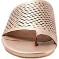thumbnail image 4 of SoftWalk Womens Flat Sandals 8 Wide Rose Gold Metallic, 4 of 7
