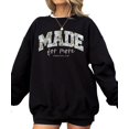 thumbnail image 4 of Camo Made for More Sweatshirt for Women Christian Inspirational Faith Pullover Gift Black Sweatshirt Adult Small, 4 of 7