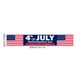 thumbnail image 3 of Independence Day Backdrops Party Party Atmospheres Decorations USA 4th Of July Decoration Props Streamer, 3 of 6