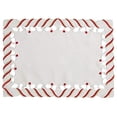 thumbnail image 5 of Fennco Styles Christmas Candy Cane Design Table Linen, 5 of 11