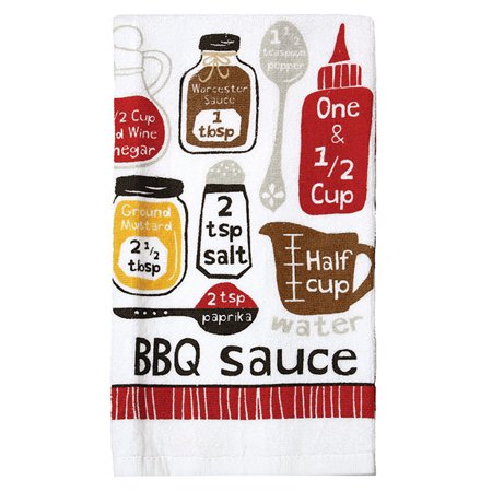Printed KT 16 x 26 BBQ Sauce Recipe ctn