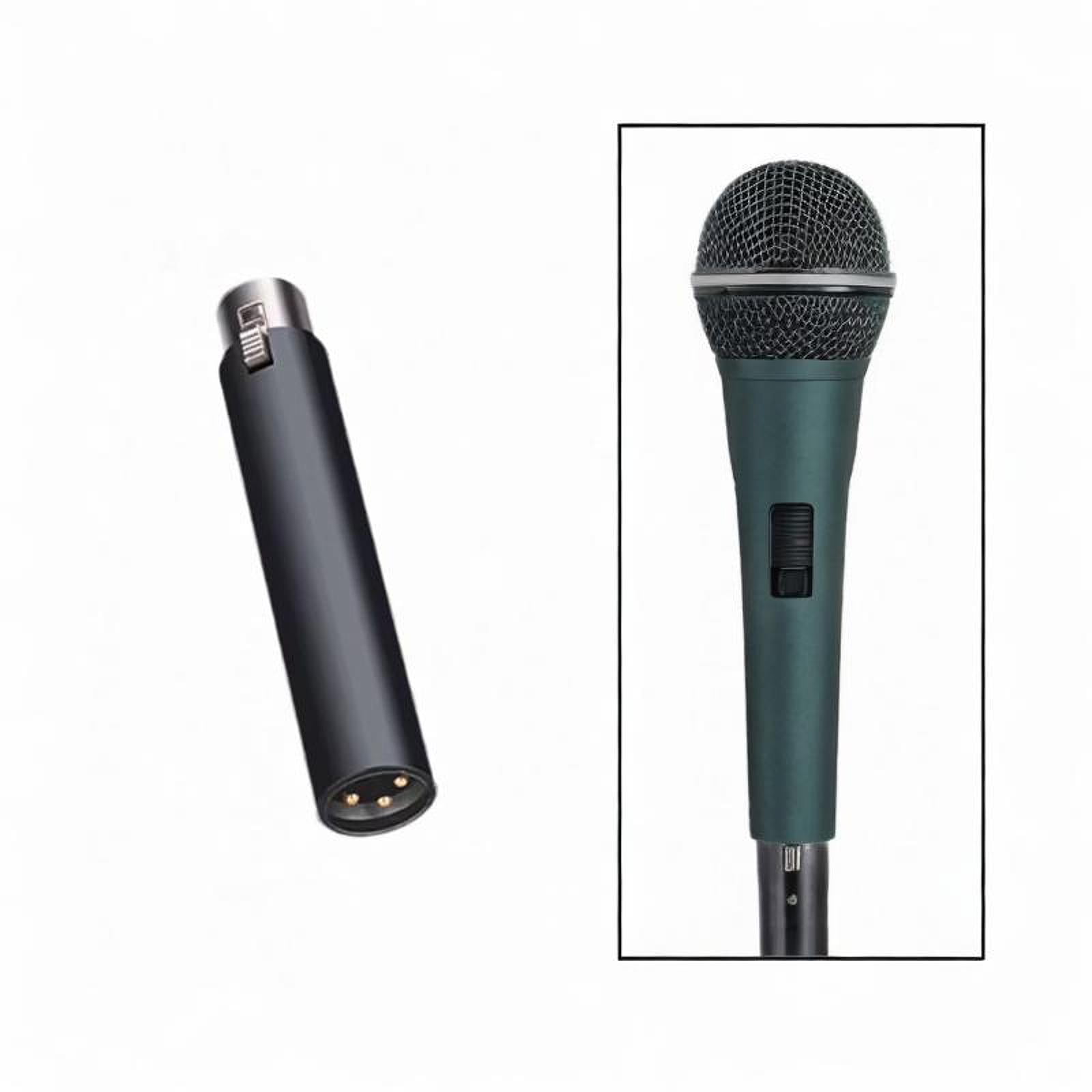 JWQFBC Dynamic Mic Amplifier Mic Amplifier 48V Plug and Play Accessory Mic Preamplifier