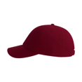 thumbnail image 4 of Atlantis - Gorra desestructurada de 6 paneles modelo Dad Hat (Burdeos), 4 of 5