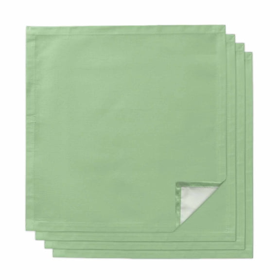 Green Cloth Napkins, Minimalist Solid Color Modern Abstract Washable and Reusable Dinner Napkins Set of 4, Table Napkin for Kitchen Party Birthday Wedding Hotel Housewarming 20"x20"