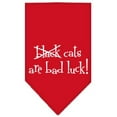 thumbnail image 6 of Halloween Pet and Dog Bandana Screen Printed, "Black Cats are Bad Luck", 6 of 10