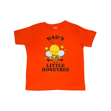 

Inktastic Cute Bee Dad s Little Honeybee with Stars Gift Toddler Boy or Toddler Girl T-Shirt
