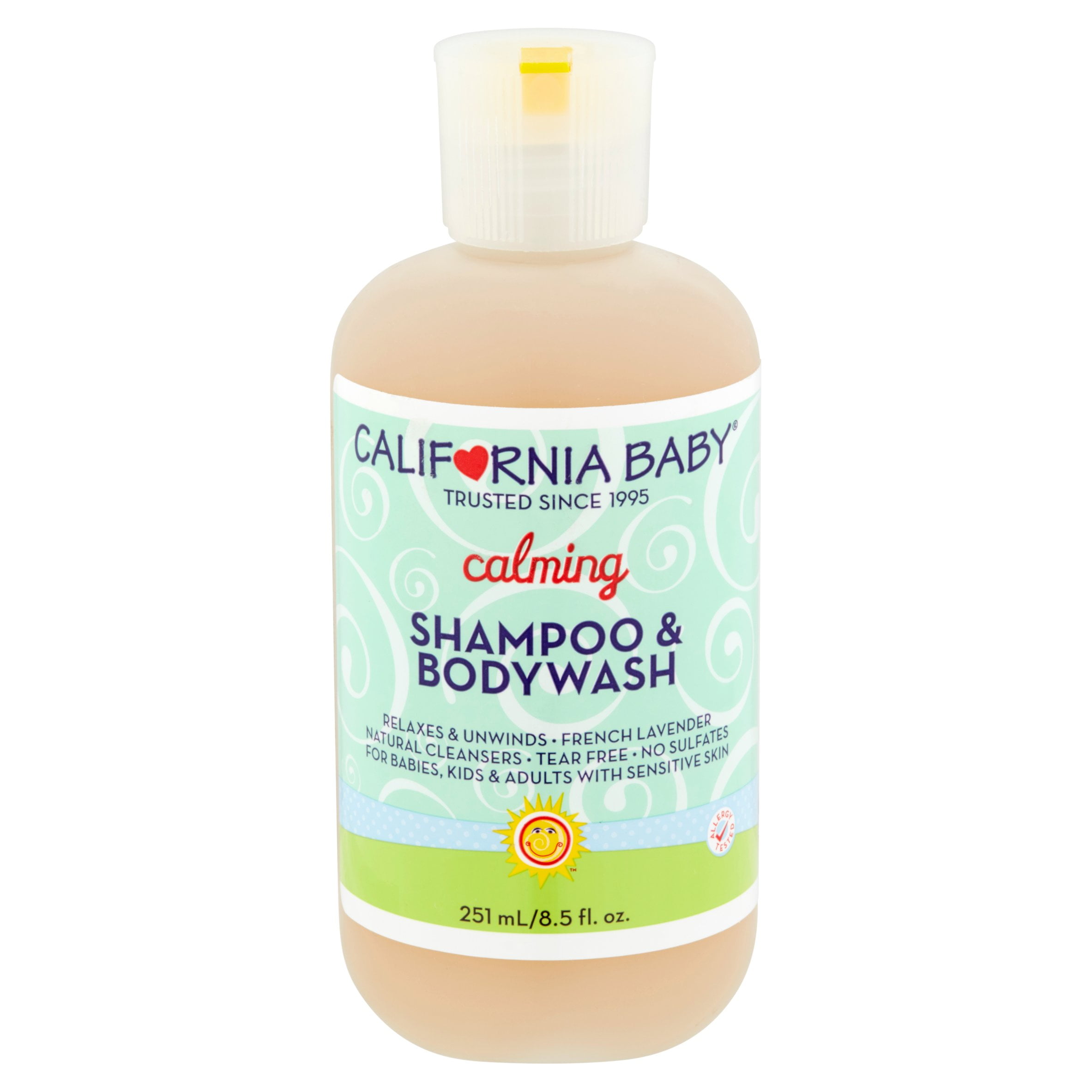california baby shampoo and body wash
