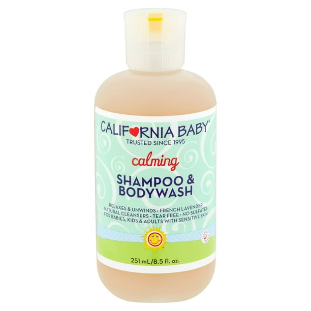 California Baby Calming Shampoo & Bodywash, 8.5 fl oz