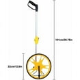 thumbnail image 5 of Professional Long Distance Measuring Wheel With Heavy-Duty Construction And Pistol Grip For Roads, Sidewalks, Ground, Up To 99999 Feet, Portable And Foldable, Accurate And Durable, 5 of 5