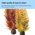 thumbnail image 4 of biOrb Aquarium Plants Autumn Fern Set of 2 - Plastic, Medium, Red & Yellow, 4 of 8