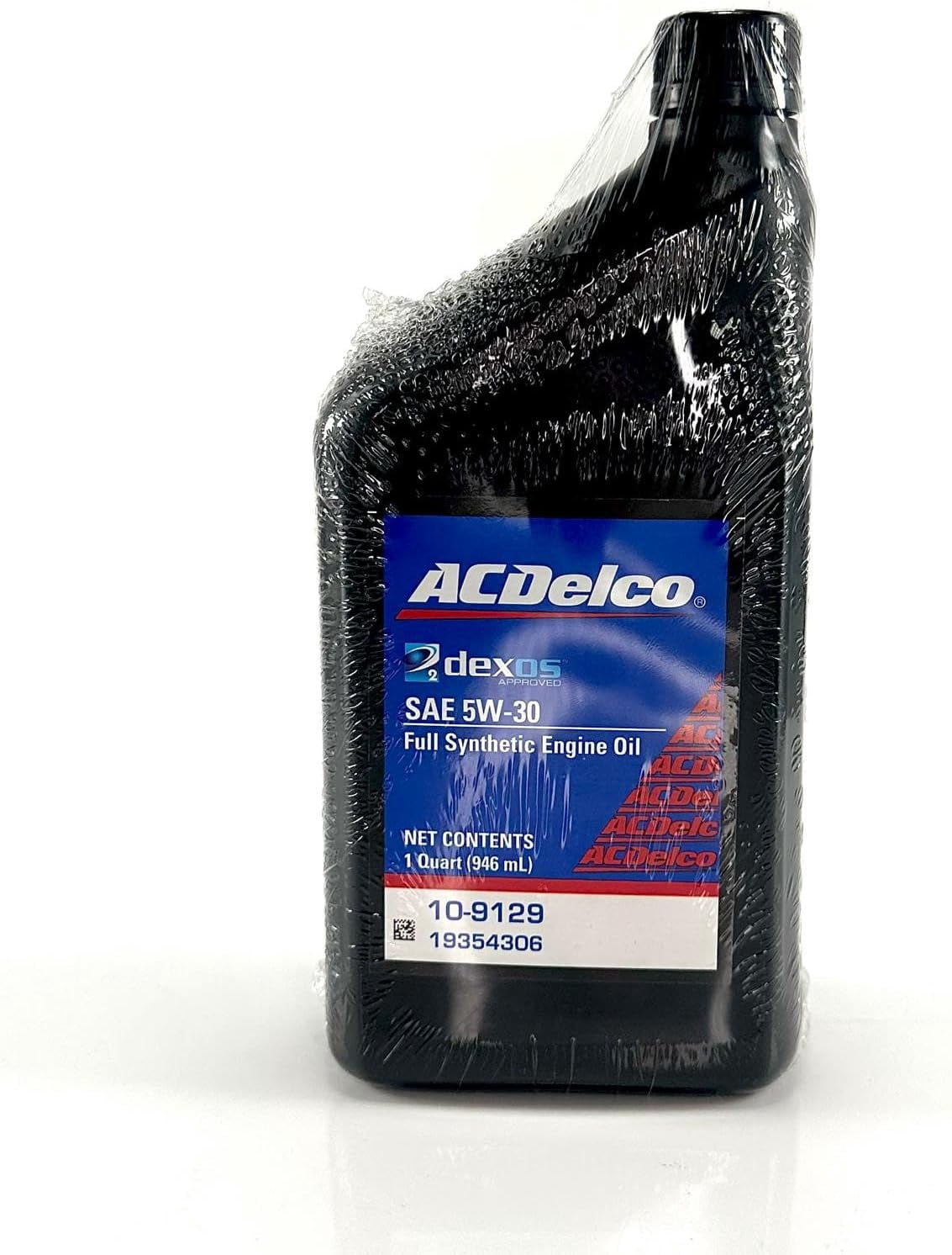 ACDelco 10-9129 19354306 dexos2 Full Synthetic 5W-30 Motor Oil - For 2016-2022 2.8L Duramax | Case of 12 Quarts