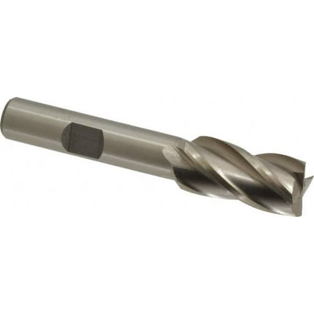 

Value Collection 1/2 1 LOC 3/8 Shank Diam 2-11/16 OAL 4 Flute High Speed Steel Square End Mill