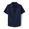 thumbnail image 1 of Camisa The Children's Place de manga corta con botones y estampado Tidal, 1 of 1